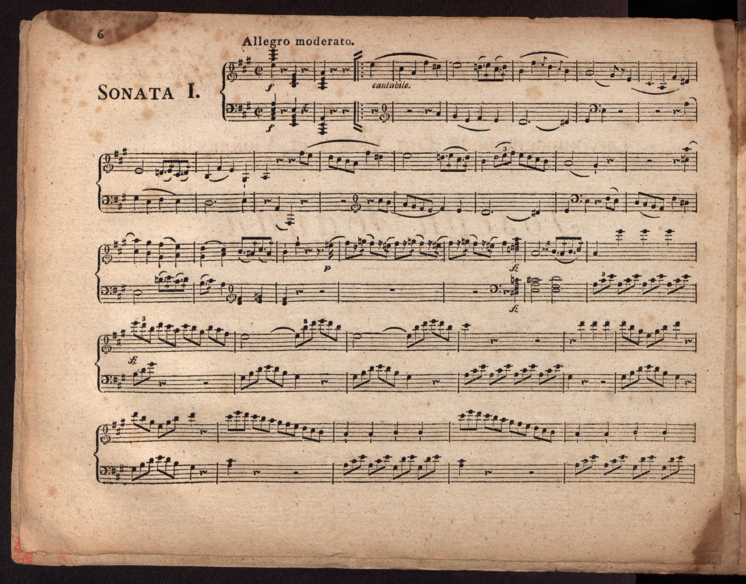 Oeuvres de J. Haydn, Cahier VII contenant VI Sonates pour le Pianoforte
                                                
                                                    6
                                                