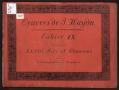 Musical Score/Notation: Oeuvres de J. Haydn, Cahier IX contenant XXXIII Airs et Chansons