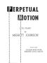 Musical Score/Notation: Perpetual Motion for P{iano