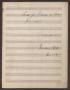 Musical Score/Notation: Sonate für Klavier und Cello, H-moll