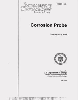 Corrosion probe. Innovative technology summary report