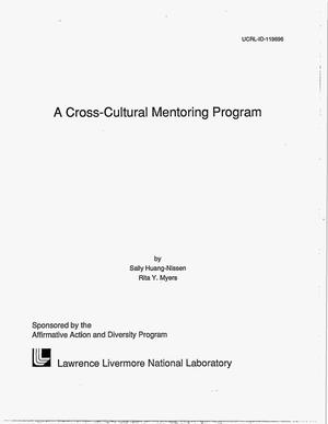A cross-cultural mentoring program