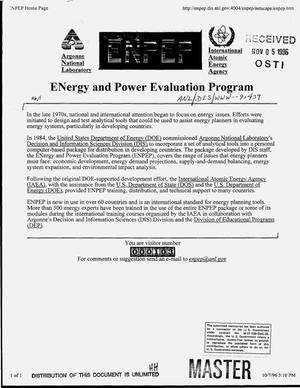 ENergy and Power Evaluation Program