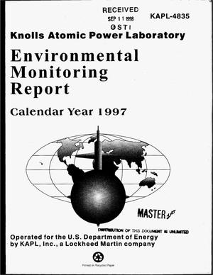 Knolls Atomic Power Laboratory annual environmental monitoring report, calendar year 1997