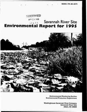 Savannah River Site environmental report for 1995