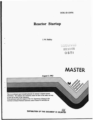 Reactor startup