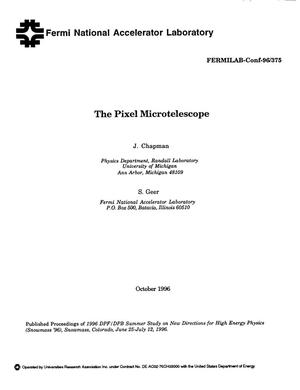 The pixel microtelescope