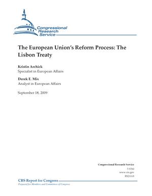 The European Union's Reform Process: The Lisbon Treaty