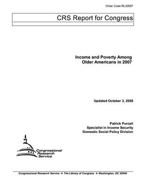 Income and Poverty Among Older Americans in 2007