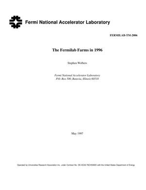 The Fermilab Farms in 1996