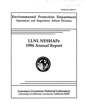 LLNL NESHAPs 1996 Annual Report