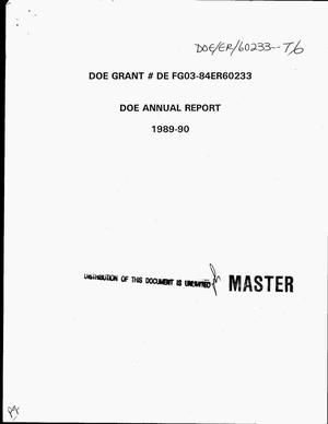 Development of dosimetric approaches to treatment planning for radioimmunotherapy. Annual report 1989--1990