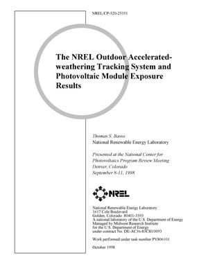 The NREL Outdoor Accelerated-weathering Tracking System and Photovoltaic Module Exposure Results