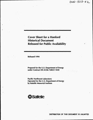 Status of irradiations performed by Fuel and target irradiation technology for BNW as of November 30, 1969