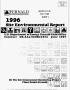 Report: 1996 Site environmental report