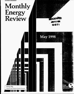 Monthly energy review. May 1998