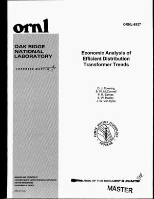 Economic analysis of efficient distribution transformer trends