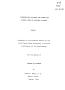 Thesis or Dissertation: Evidence and Military Law Under the Uniform Code of Military Justice