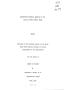 Thesis or Dissertation: Quantitative Chemical Analysis of the Soils of Erath County, Texas
