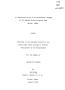 Thesis or Dissertation: An Analytical Study of the Recreation Program of the Dallas County Ju…