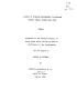 Thesis or Dissertation: A Study of Juvenile Delinquency in Montague County, Texas, During 194…