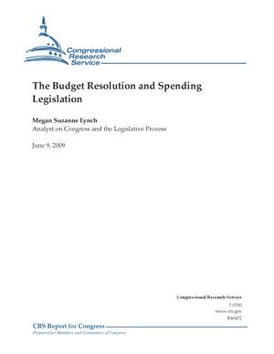The Budget Resolution and Spending Legislation