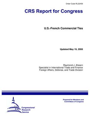 Primary view of object titled 'U.S.-French Commercial Ties'.