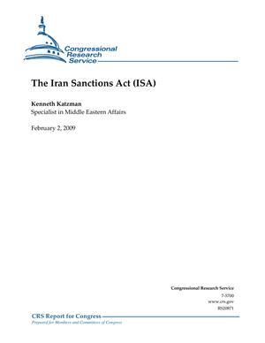 The Iran Sanctions Act (ISA)