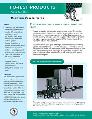 Christian veneer dryer