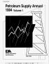 Report: Petroleum supply annual 1994. Volume 1