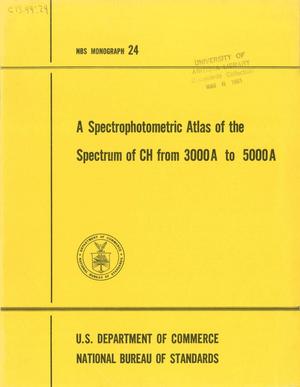 A Spectrophotometric Atlas of the Spectrum of CH from 3000A to 5000A