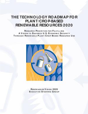 The technology roadmap for plant/crop-based renewable resources 2020