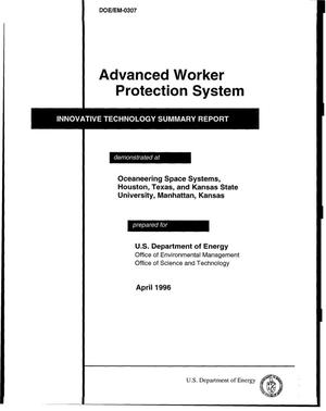 Innovative technology summary report: advanced worker protection system