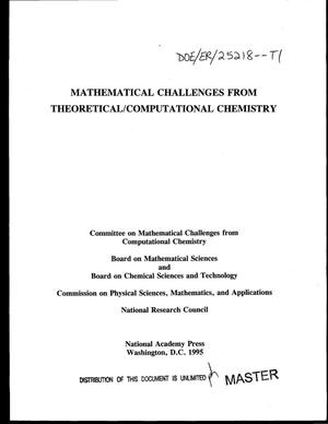 Mathematical challenges from theoretical/computational chemistry