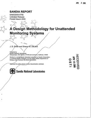 A design methodology for unattended monitoring systems