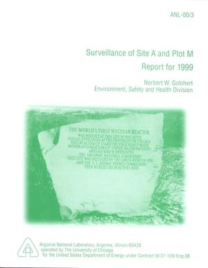 Surveillance of Site A and Plot M - Report for 1999.