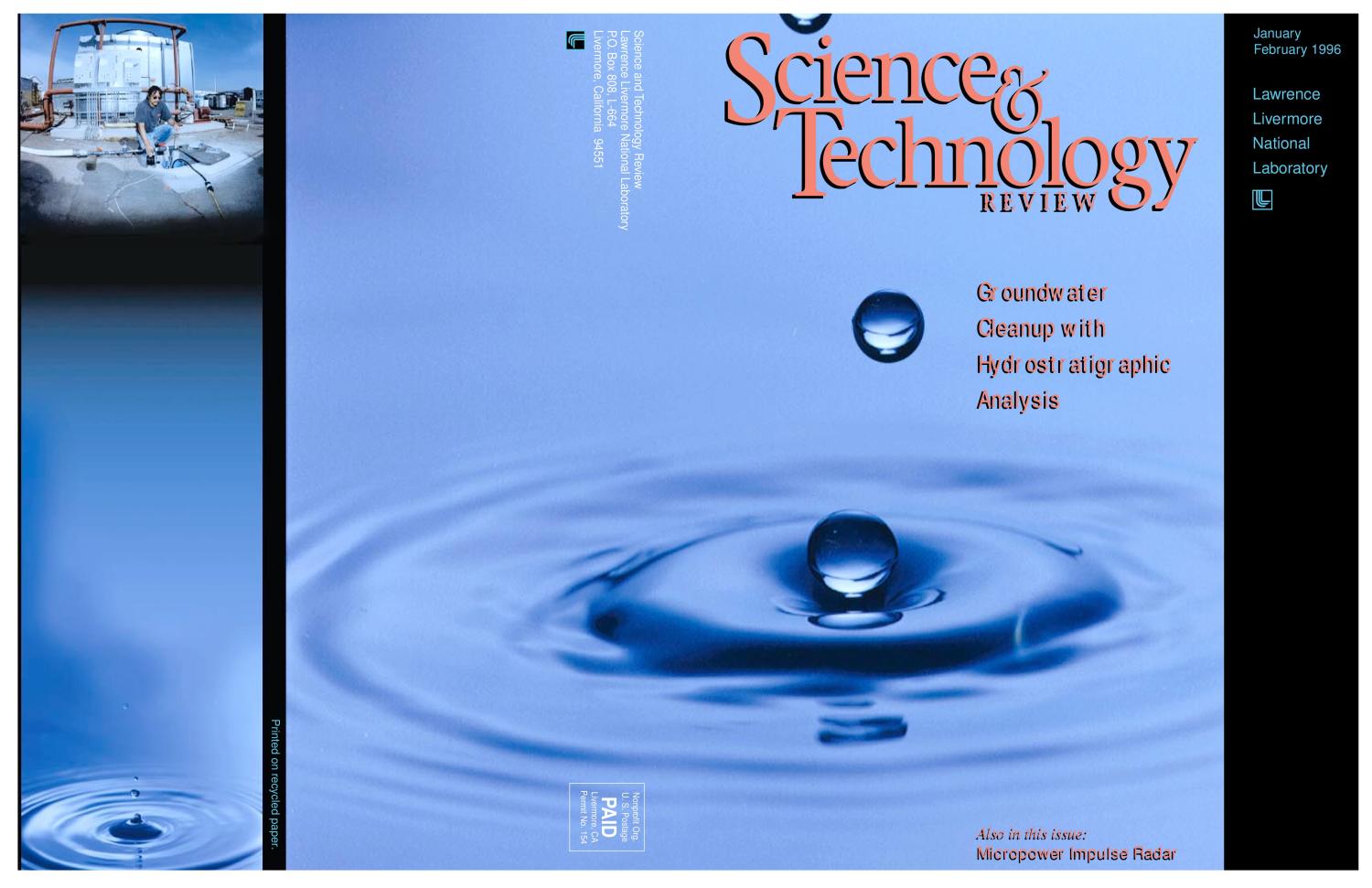 Science & Technology Review, January/February 1996
                                                
                                                    [Sequence #]: 1 of 20
                                                