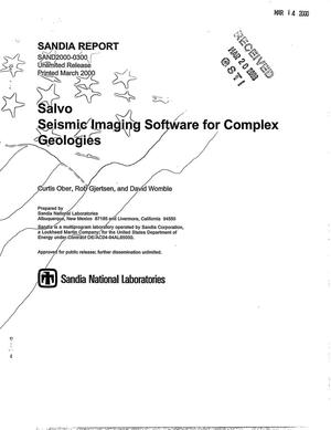 Salvo: Seismic imaging software for complex geologies