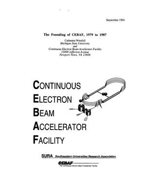 The founding of CEBAF, 1979 to 1987