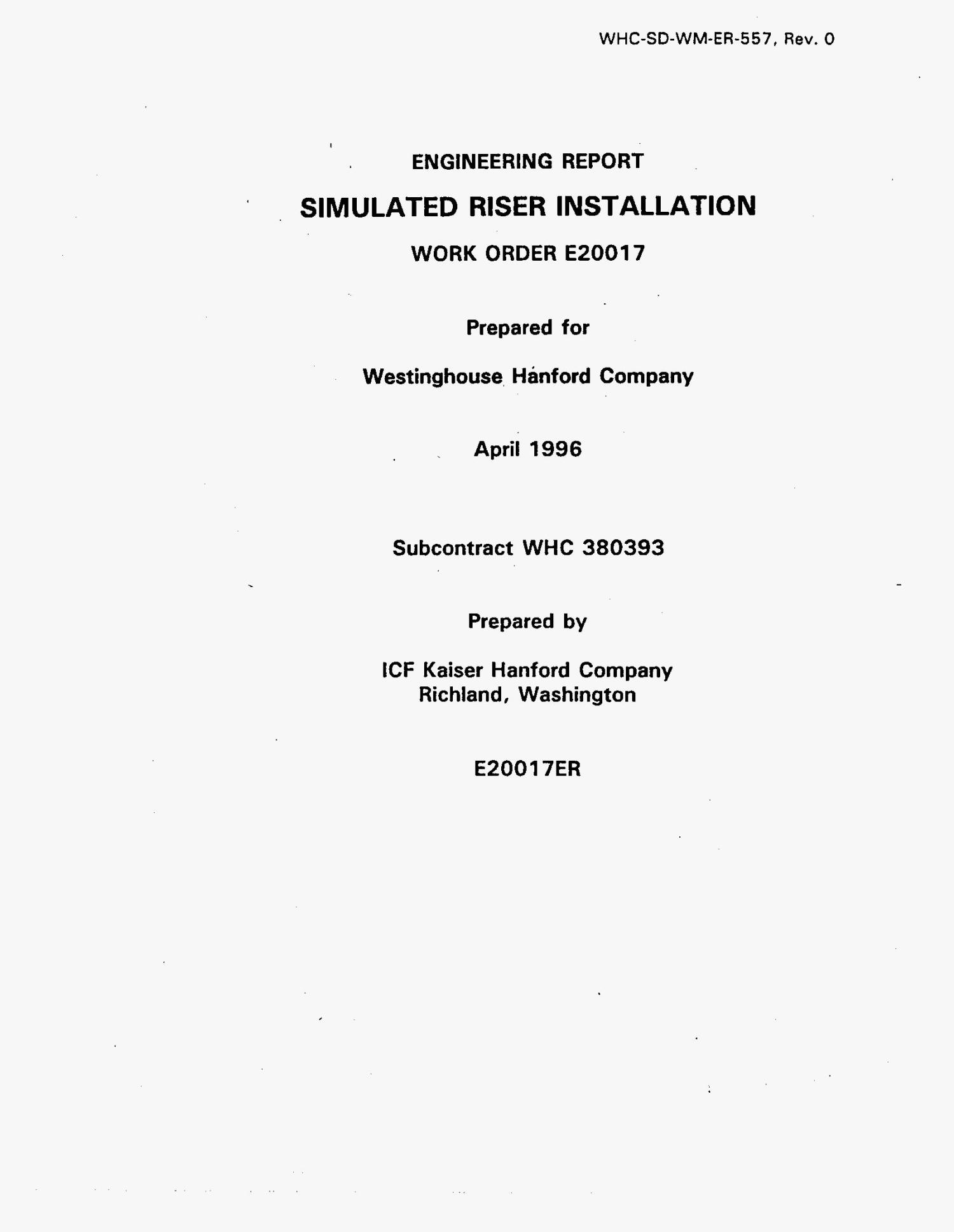 Engineering report for simulated riser installation
                                                
                                                    [Sequence #]: 3 of 183
                                                