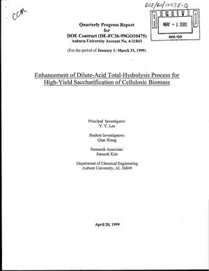 Enhancement of Dilute-Acid Total-Hydrolysis Process