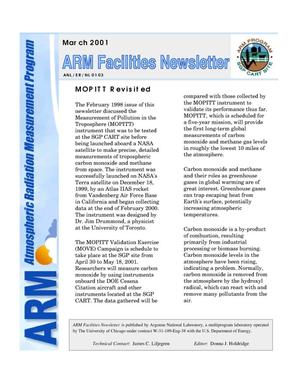 Atmospheric Radiation Measurement Program Facilities Newsletter, March 2001.