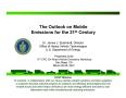 Presentation: The Outlook on Mobile Emissions for the 21st Century