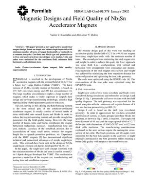 Magnetic designs and field quality of Nb{sub 3}Sn accelerator magnets