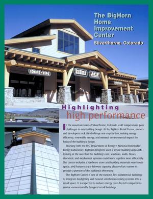 The BigHorn Home Improvement Center; Silverthorne, Colorado