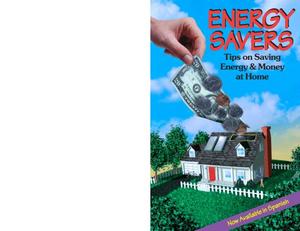 Energy Savers---Tips on Saving Energy and Money at Home (Fifth Printing)