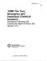 Report: 1998 Tier two emergency and hazardous chemical inventory - emergency …