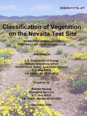 Classification of Vegetation on the Nevada Test Site