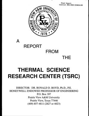 Final Report: Local Heat Transfer and CHF for Subcooled Flow Boiling, September 15, 1992 - May 14, 1998