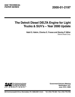 The Detroit Diesel DELTA Engine for Light Trucks and SUVs - Year 2000 Update